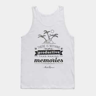 Memories Quote Tank Top